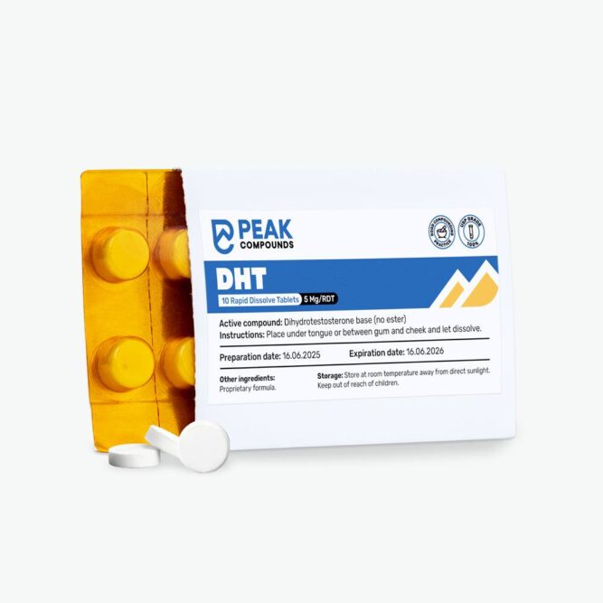 Dihydrotestosterone - 10 RDTs