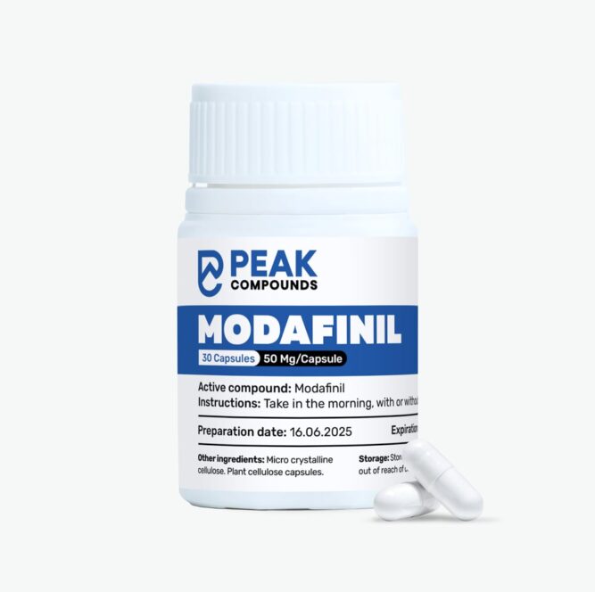 Modafinil - 30 Capsules